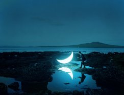 俄羅斯藝術家Leonid Tishkov：奇幻而浪漫的＂私人月亮＂