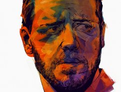 Viktor Miller-Gausa肖像插画作品