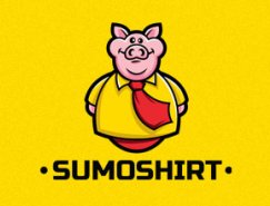 标志设计元素运用实例：猪(二)