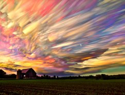 加拿大攝影師Matt Molloy的彩繪天空