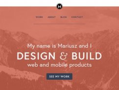 35个创意单页面网站设计