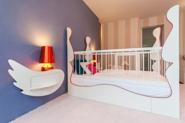 Rado Rick：斯洛伐克现代风格儿童卧室设计