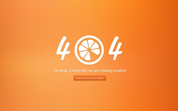 404 not found page