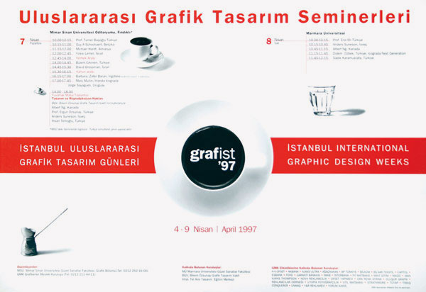 伊斯坦布尔国际平面设计周历届海报欣赏