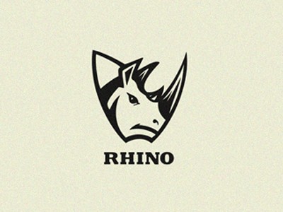 标志设计元素运用实例：犀牛
