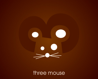 标志设计元素运用实例：老鼠(2)