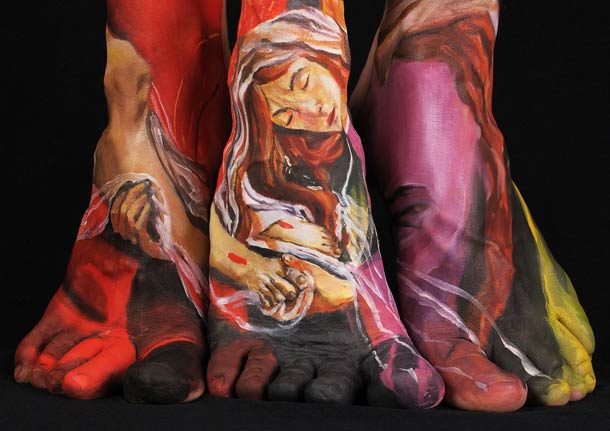 Museum Anatomy：惊人的人体彩绘艺术