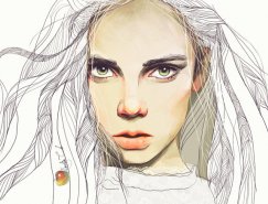 yourPorcelainDoll人物肖像插画欣赏