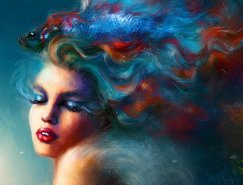 比利时Kanamm精致的人物肖像插画欣赏