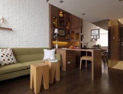 绝妙的空间设计 惊人的19平米温馨阁楼