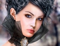 30个漂亮的肖像插画作品