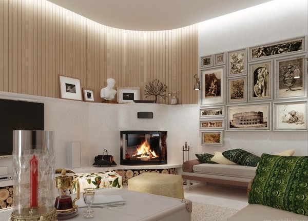 乌克兰设计师Antonina:明亮大气的室内效果图设计