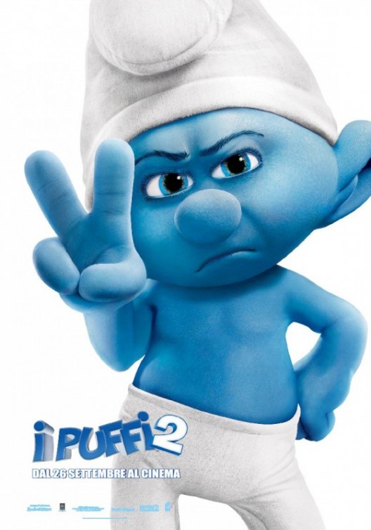 电影海报欣赏：蓝精灵2 The Smurfs 2