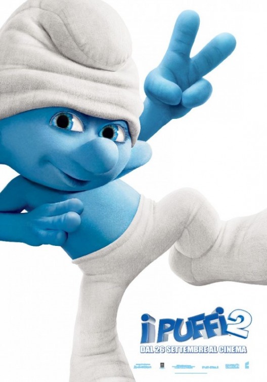 电影海报欣赏：蓝精灵2 The Smurfs 2