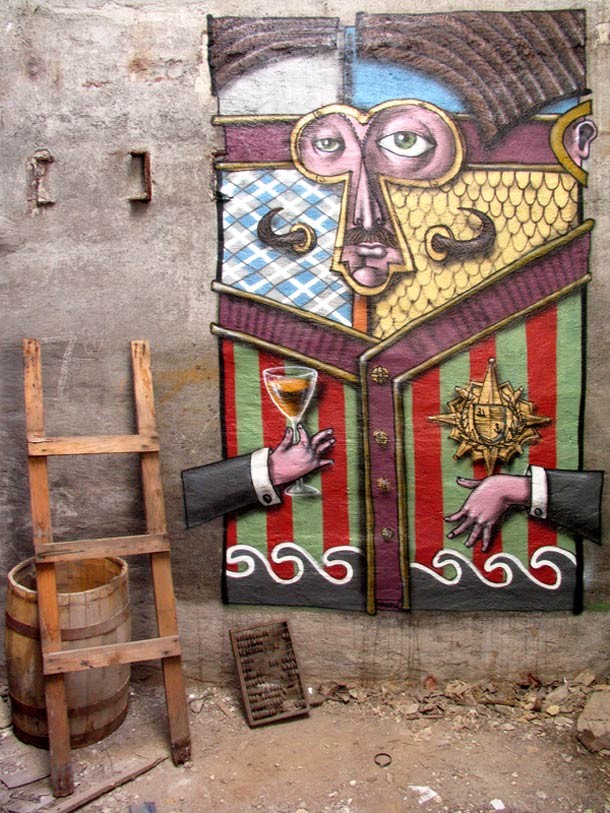 乌克兰街头艺术家Kislow作品欣赏