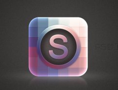 Photoshop创建缤纷彩色格子icon