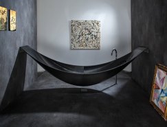 完美的放松：Vessel吊床式浴缸