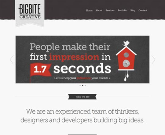 25个漂亮的HTML5网站设计欣赏