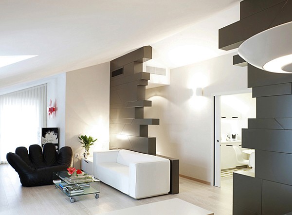 意大利Lucca时尚现代的公寓设计