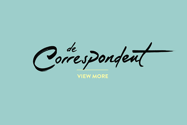 MOMKAI品牌设计作品:新闻理想主义网站De Correspondent