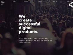 漂亮的字体运用：17个国外网页设计欣赏