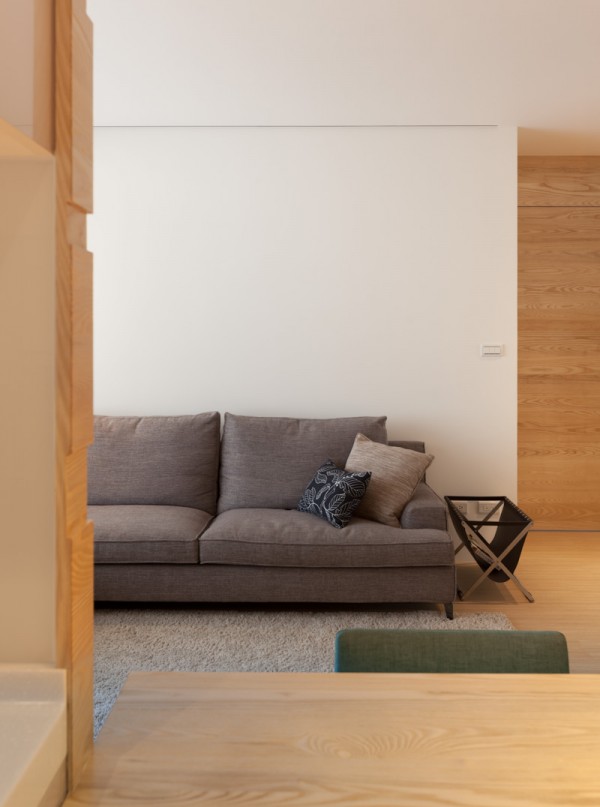 最大化空间的简约风格公寓设计