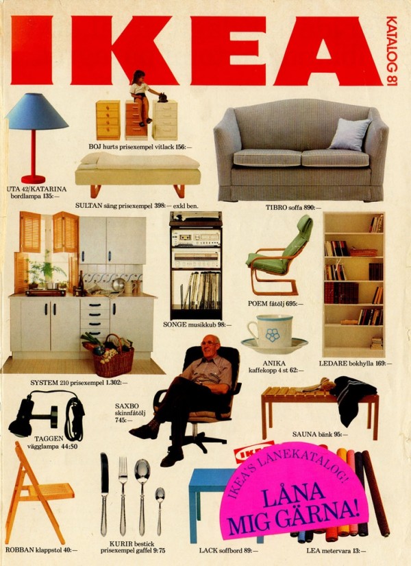 IKEA 1981年产品目录册