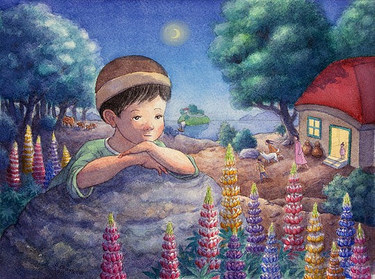 日本Shinya Okayama儿童插画作品欣赏