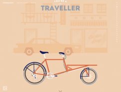 16个运用复古元素的国外网页设计欣赏