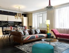 现代波普艺术风格家居装修设计