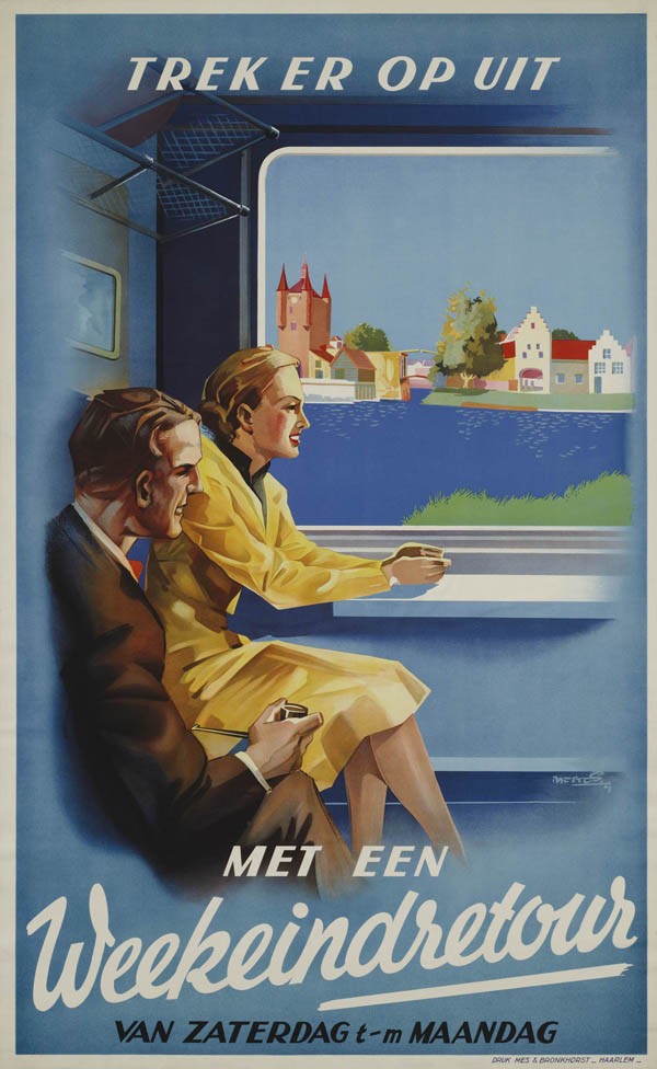 荷兰艺术家Frans Mettes：经典广告海报设计作品