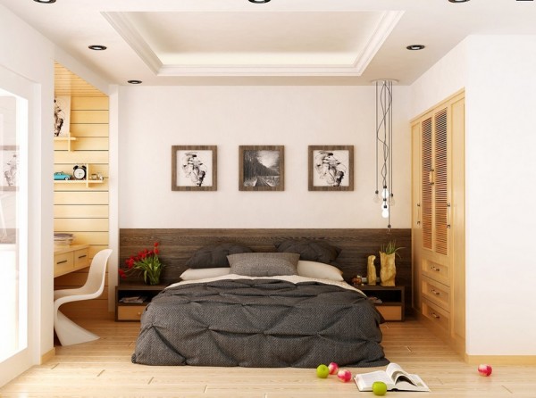 5个现代风格卧室设计欣赏