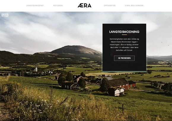 30款自然风光背景的国外网站设计