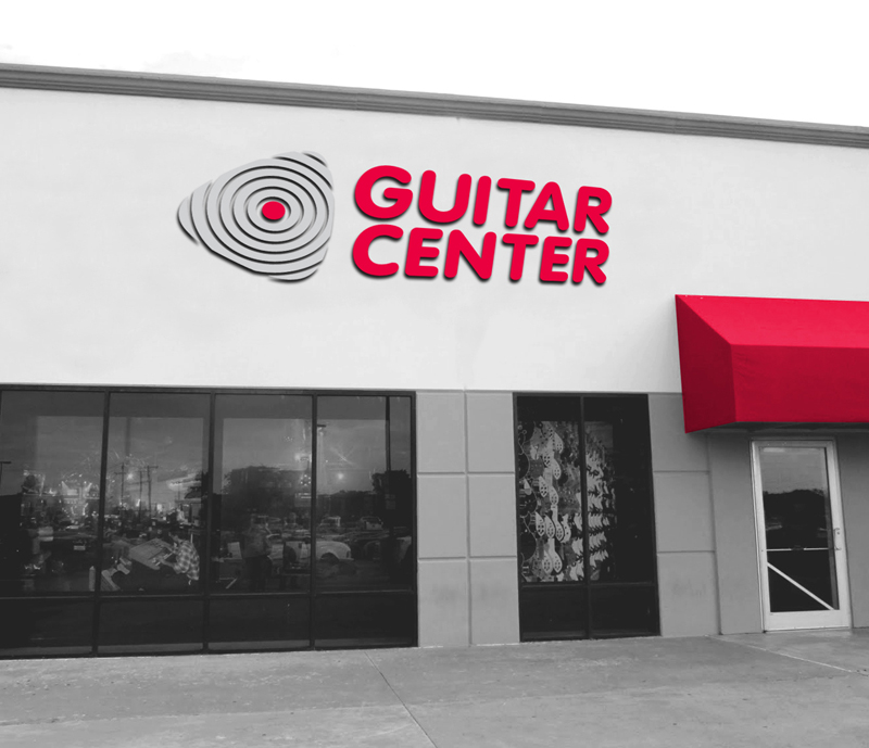 品牌设计欣赏：吉他中心(Guitar Center)