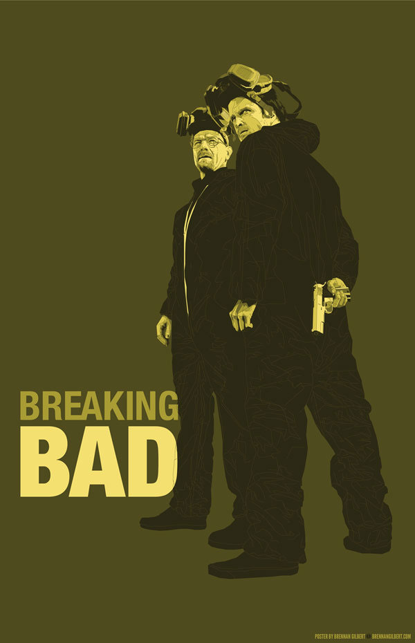 绝命毒师（Breaking Bad）人物角色插画欣赏