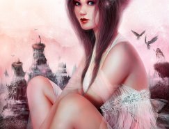 Jenny Lehmann漂亮的肖像插画作品