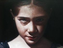 Kamalky Laureano逼真的人物肖像插画作品