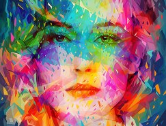 Alessandro Pautasso充满艺术感的肖像插画(二)