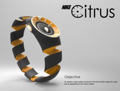 Nike Citrus 橘皮運動概念手表設計