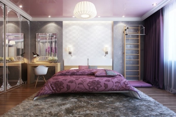 现代时尚的卧室设计欣赏