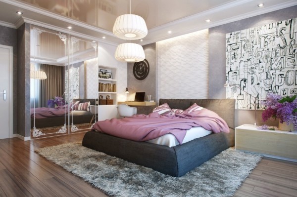 现代时尚的卧室设计欣赏