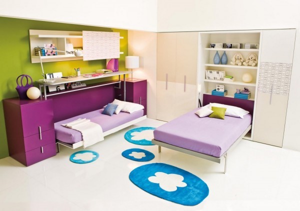 现代儿童房的空间利用案例欣赏