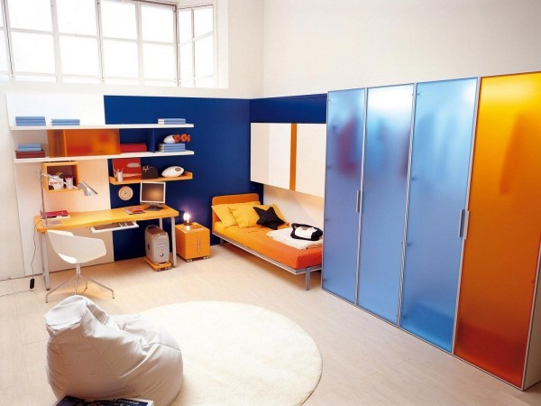 现代儿童房的空间利用案例欣赏