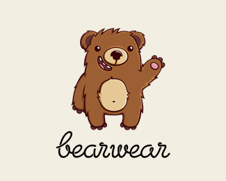 标志设计元素运用实例：熊(三)