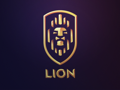 标志设计元素运用实例：狮子(四)
