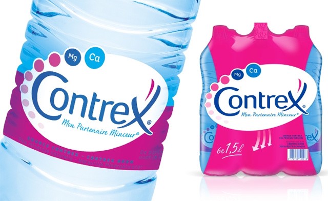 法国矿泉水品牌Contrex启用新Logo和新包装