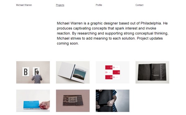 25个漂亮的极简风格网页设计欣赏