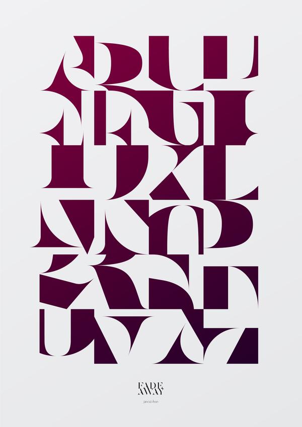 匈牙利设计师Aron Jancso字体设计作品