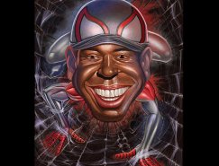 Tham Yee Sien人物肖像插画欣赏