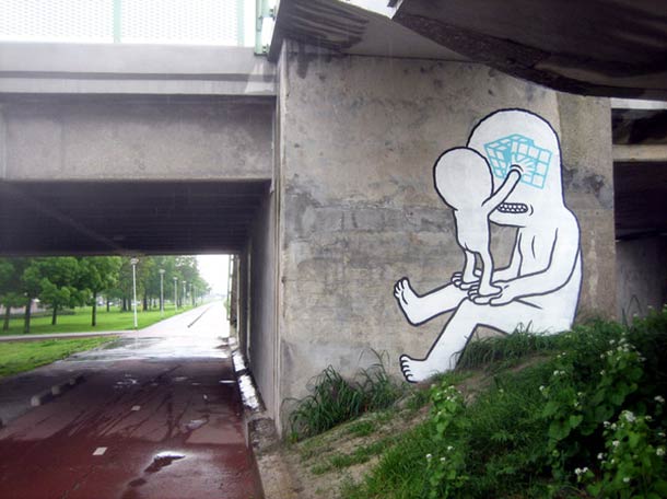 荷兰艺术家Daan Botlek街头艺术欣赏